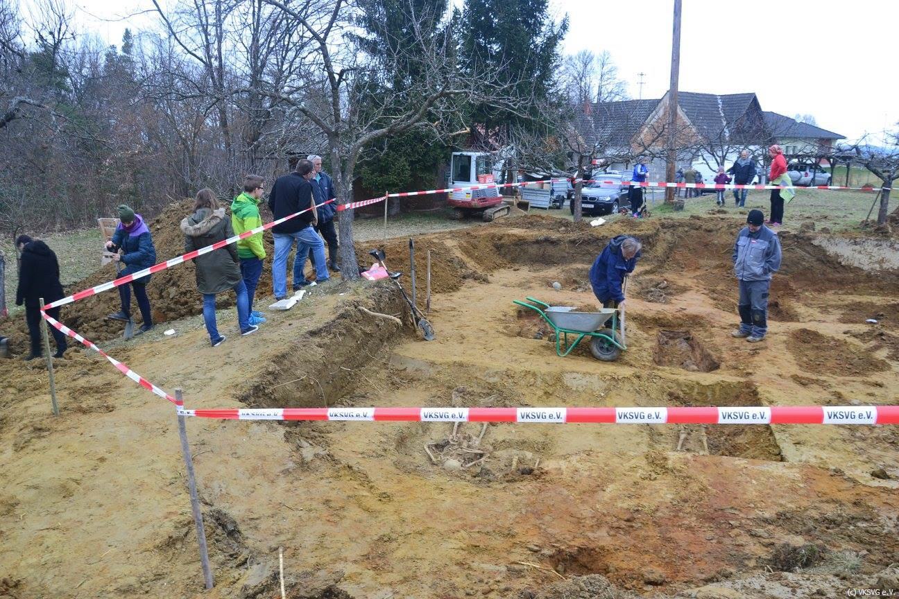 VKSVG-Team bei einem Einsatz